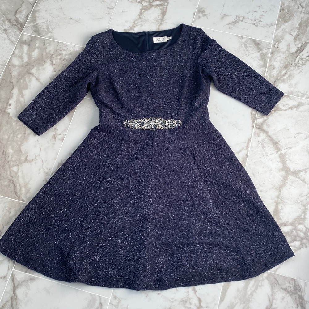 😍Eliza J fit and flare “ mother of the bride/ groom” dress. Size 10